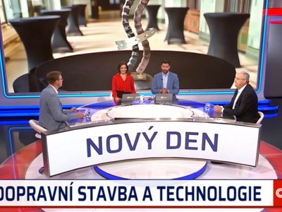 Česká dopravní stavba v reportáži CNN Prima News