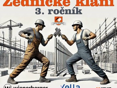 Zednické klání 2025: Třetí ročník odborné soutěže odhalil nové talenty